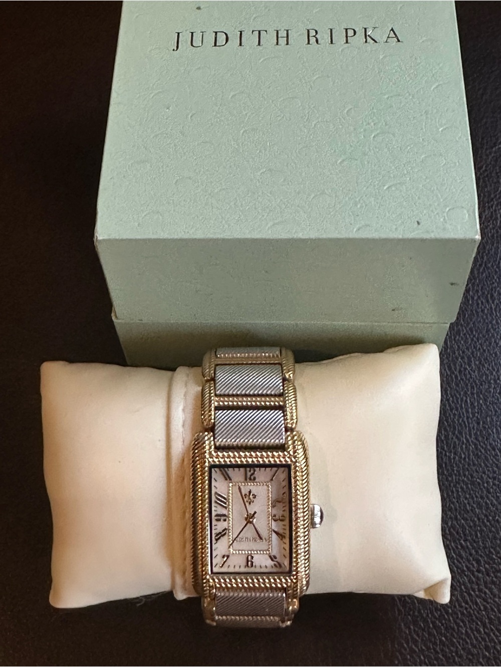 Judith Ripka Two tone Regent Watch - Picture 3 of 4